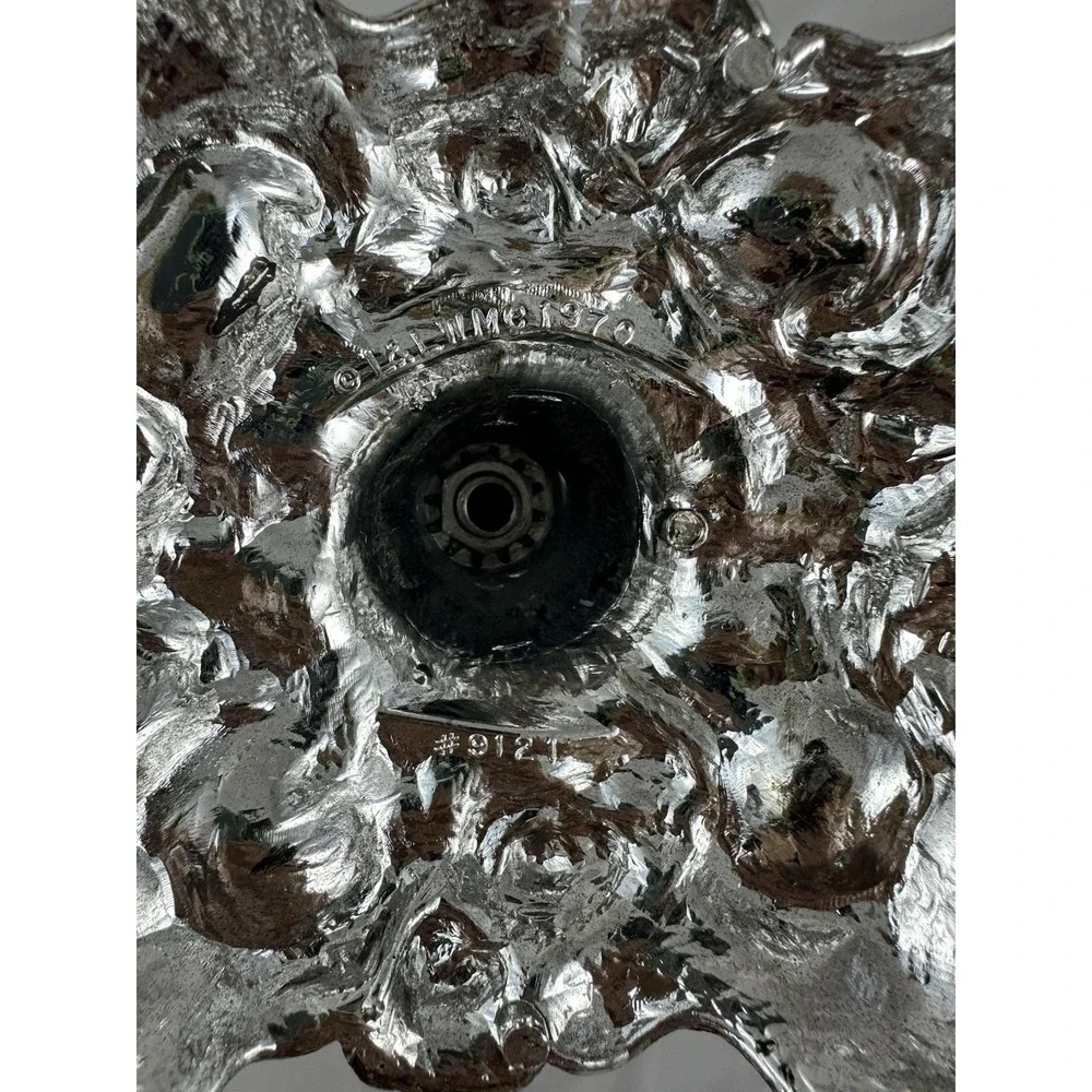 Loevsky & Loevsky WMC Silver Brandy Glass Carrier Caddy Holder Vtg 70 Barware